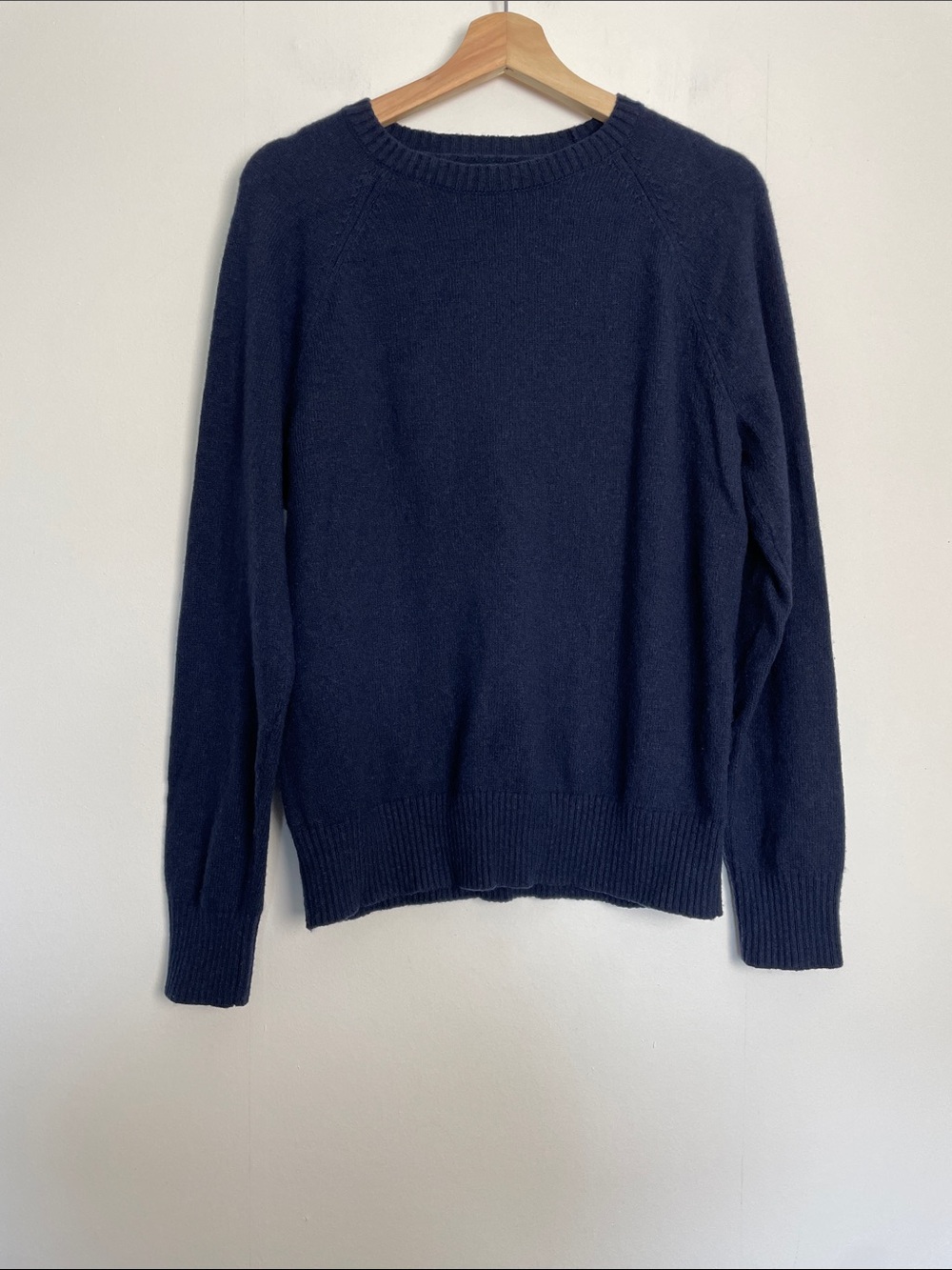 J Crew Factory Lambswool Blend Preppy Crewneck Men's M Knit Pullover Sweater